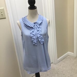 New York & Co. Light blue sleeveless women’s shell in XL
